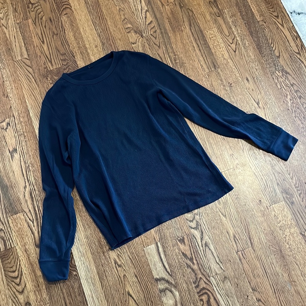 Uniqlo men’s waffle shirt
